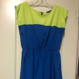 BeBop Dress Blue and Green